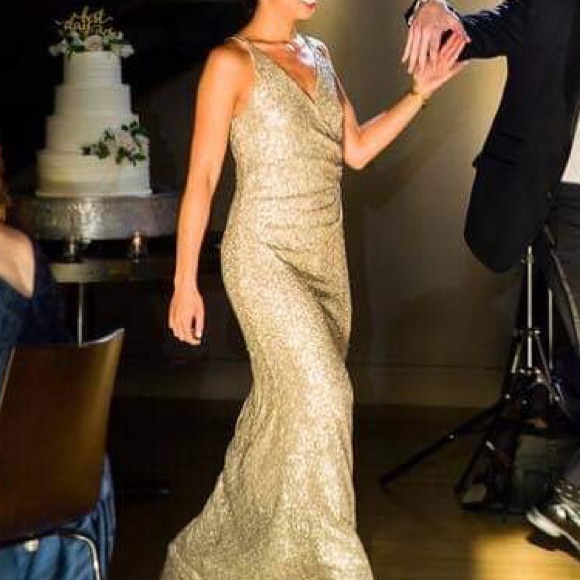 Ralph Lauren sequin gown - Picture 1 of 8